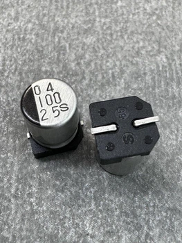 Конденсатор электролитический 100uf 25V,105C, (6x7)