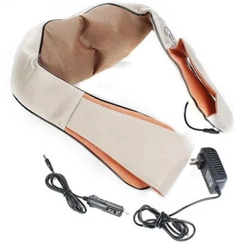 Массажер роликовый для всего тела шеи спины и плеч Massager of Neck Kneading с инфракрасным подогревом