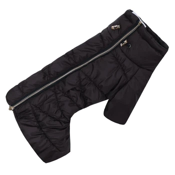 Зимний комбинезон для собак на молнии Dogs Bomba Comfort шоколад R-63 7р