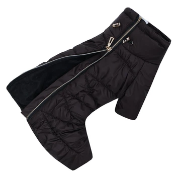 Зимний комбинезон для собак на молнии Dogs Bomba Comfort шоколад R-63 9р