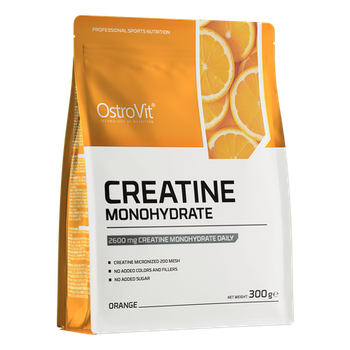 Креатин OstroVit Creatine Monohydrate 300 грам Апельсин (102953-6)