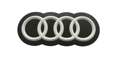 Табличка логотип Ауди Audi пластик
