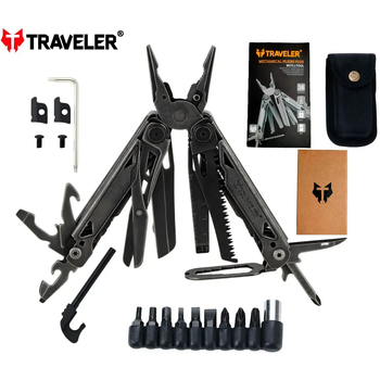 Мультитул Traveler Mechanical Pliers Plus 36-в-1