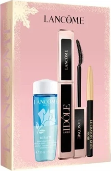 Набір Lancome Lash Idole Туш для вій 8 підкручуюча 8 мл + Олівець для очей 0.7 г + Засіб для зняття макіяжу з очей 30 мл (3614274653571)