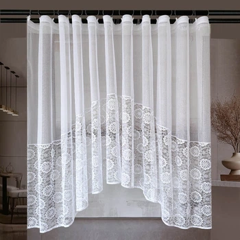 Кухонная арка Adagio Windows Decor Аккорд в размерах 3,1х1,35м, короткая занавеска для кухни