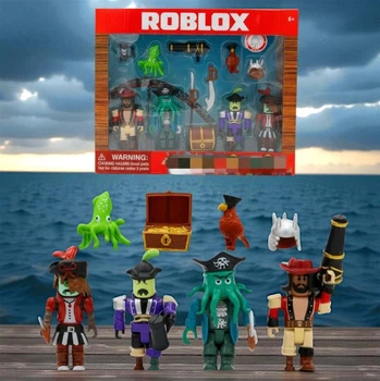 Набор игровых фигурок Roblox в коробке осьминог пират, игровые фигурки герои Роблокс (7128)
