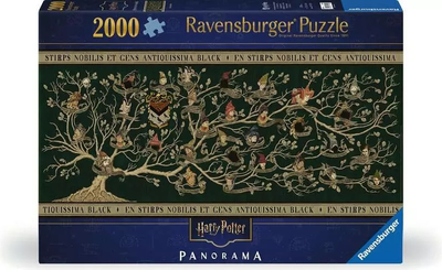 Puzzle Ravensburger PanoramaHarry Potter Rodowód 2000 elementów 17299 (4005556172993)