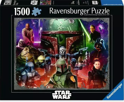 Puzzle Ravensburger Boba Fett Łowca nagród 1500 elementów 12000427 (4005555004271)