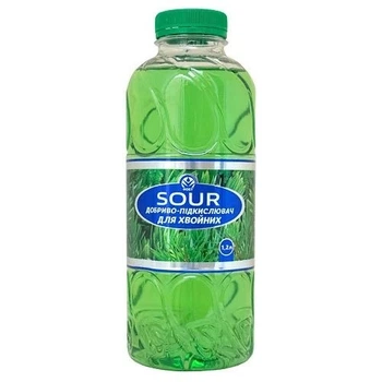 Rost Sour (Рост Соур) Добриво-підкислювач для хвойних рослин 1,2 л органо-мінеральне добриво, Кіссон