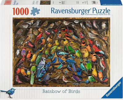 Puzzle Ravensburger Świat Ptaków 1000 elementów 12000281 (4005555002819)