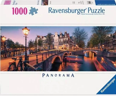 Пазл Ravensburger Panorama Амстердам 1000 елементів 12000446 (4005555004462)