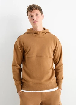 Худи из хлопка C&A 22279821c37 XXL бежевое (100003260)