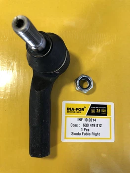 Рулевой наконечник правый Skoda Fabia / VW Polo / Шкода Фабия / Поло INF 10.0214 INA-FOR