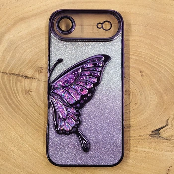 Чехол Hoco Butterfly case для iPhone 17 Air Dark Purple