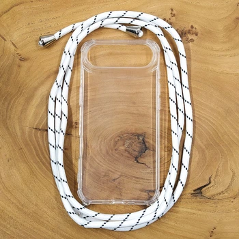 Чехол зі шнурком HOCO Crossbody case для iPhone 17 Air White