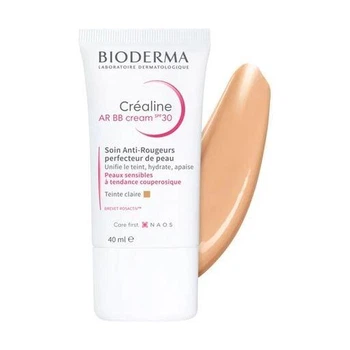 Тональный крем для лица Bioderma Crealine AR Soin Anti-Rougeurs против покраснений 40 мл для чувствительной кожи