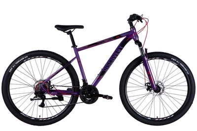 Велосипед ST 29" Discovery TREK DD FR рама-19" фиолетовый 2025