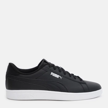 Чоловічі кеди шкіряні низькі Puma Smash 3.0 L 39098702 42.5 (8.5UK) 27.5 см Black-Black-White (4065452548032)