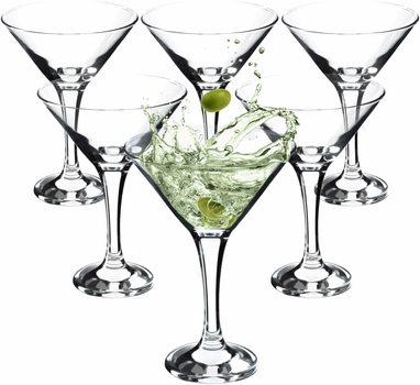 Набір келихів для мартіні Kadax 6х175 мл (5903699482520)