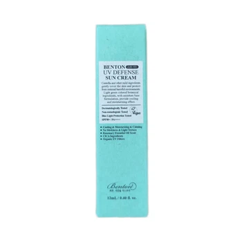 Легкий солнцезащитный крем с Центеллой Benton Air Fit UV defense Sun Cream SPF50+/PA++++ (12 ml)