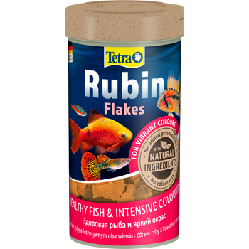 Корм Tetra Rubin Flakes для акваріумних рибок для забарвлення пластівці 52 г/ 250 мл 767362