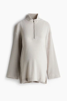 Туніка для вагітних H&M 1243733002c45 M бежева (100002065)