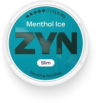 Никотиновые подушечки ZYN Menthol Ice 13.5 мг (5704420034120)