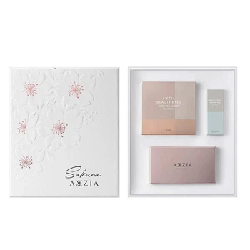 AXXZIA Beauty Eyes Care Set Sakura лимитированный набор для ухода вокруг глаз (3 ед в наборе)
