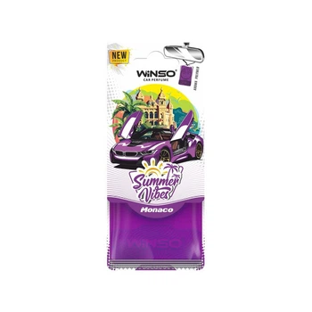 Ароматизатор полимерный Winso Summer Vibes Monaco 990100