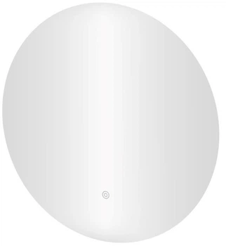 Lustro ścienne ModernHome by Multistore LED okrągłe łazienkowe 80 cm 3 barwy włącznik dotykowy (VKM-ECO-3-80)