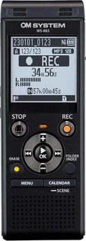 Диктофон OM System WS-883 8GB Black (V420340BE000)