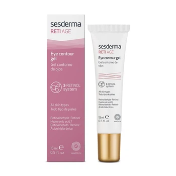 Антивозрастной гель-контур Sesderma для кожи вокруг глаз с ретинолом Reti Age Facial Eye Contour Gel 15 мл