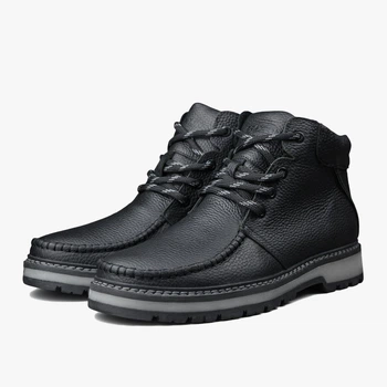 Черевики з натуральної шкіри / хутряні BRAXTON 391f 44 28,5 см