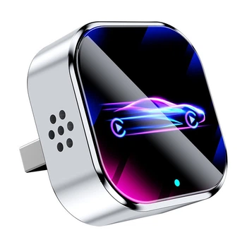 Бездротовий адаптер CarPlay 2 в 1 AND Glay Dongle 2025 для міні USB-A/Type-C модуль для CarPlay з Bluetooth 5.2