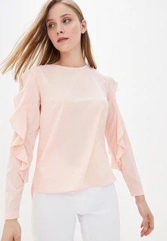 Блуза "Фелічіта" (пудра) 48-50(L-XL)