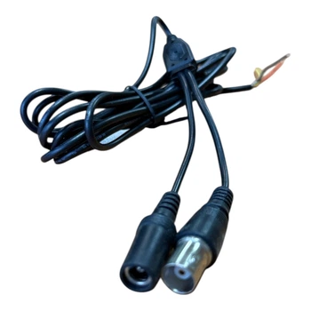 Патчкорд комбінований Voltronic коаксіальний + живлення BNC + DC 1.5 м