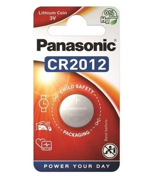 Батарейка Panasonic CR2012 Lithium 3v