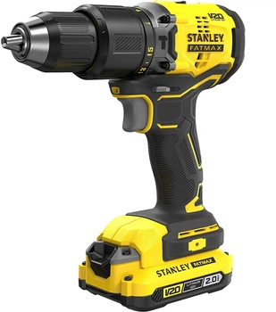 Дриль-шуруповерт ударний безщітковий акумуляторний Stanley FATMAX SFMCD715D2K
