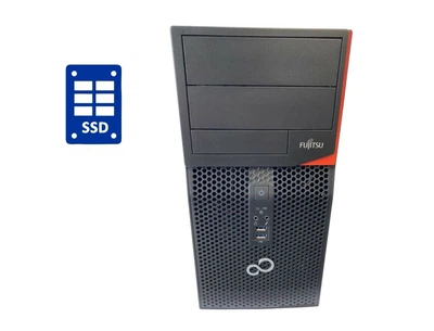 ПК Б-класс Fujitsu Esprimo P556 E90+ Tower / Intel Pentium G4400 (2 ядра по 3.3 GHz) / 4 GB DDR4 / 120 GB SSD / Intel HD Graphics 510 б/у