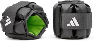 Утяжелители щиколотки/запястья Adidas Performance Ankle/Wrist Weights - 4 черный, зеленый Уни 2.0 кг ADWT- 12634