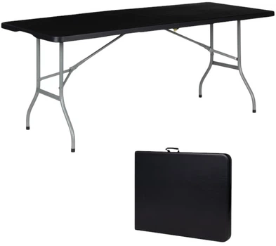 Стіл складаний ModernHome by Multistore (HTF153 BLACK) (955555910324431) - Уцінка