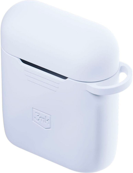 Etui 3MK Silicon do AirPods 2 White (5903108542296)