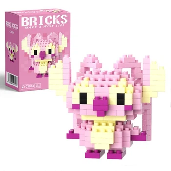 Конструктор из миниблоков фигурка "Мультгерои" Ангел Bricks 100 деталей детский пиксельные блоки 6 см (CW5558)