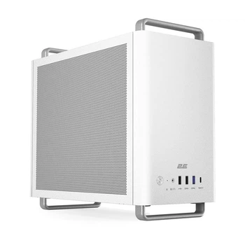 Корпус Mini-Tower без БЖ 2E Credo Mesh V300W-MH (mATX, 2xUSB3.0, 1х USB 2.0, 1x Type-C, 90мм, білий)