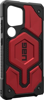 Панель UAG Monarch Pro Magsafe для Samsung Galaxy S25 Ultra 5G Black/Red (AW82-0E3)