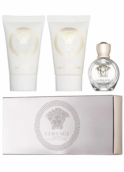 Подарочный набор для женщин Versace Eros Pour Femme (25 мл + 5 мл + 25 мл) (8011003823574)