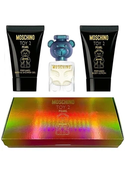 Подарочный набор для женщин Moschino Toy 2 Pearl (25мл + 5мл + 25мл) (8011003878697)