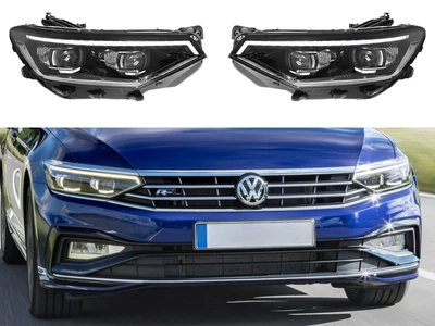 Фары FULL LED Volkswagen Passat B8,5 ЕВРОПА 2019-2024 для Volkswagen Passat B8 2015-2023 (8519)