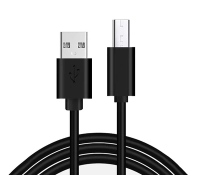 Кабель перехідник SUNROZ з довгим штекером Micro USB (12mm) - USB Black, 1 м (A-48868)