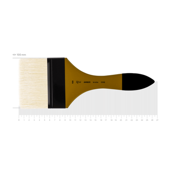 Кисть щетина флейц Rosa AMBER 2306 №100
